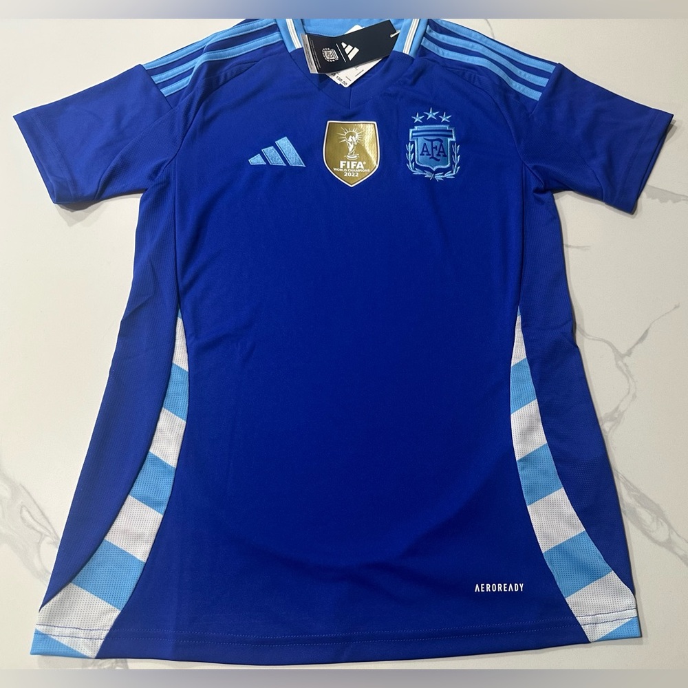 Argentina Football Association National Team Adidas Womens Jersey Retails $100